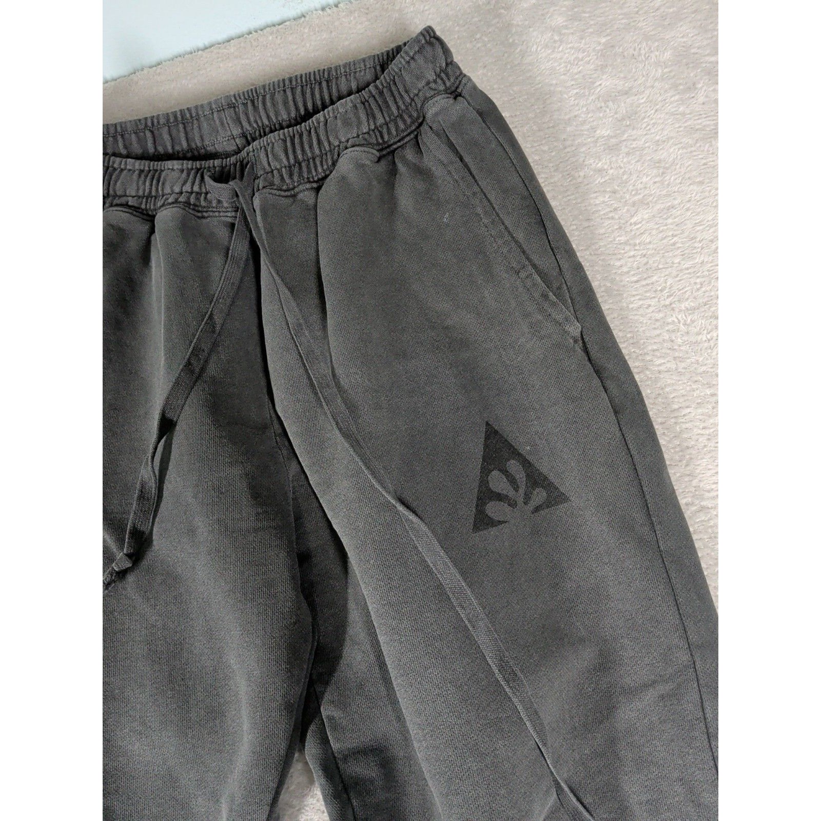 Wasted Collective Sweatpants Unisex Size Small Gray Usa Made